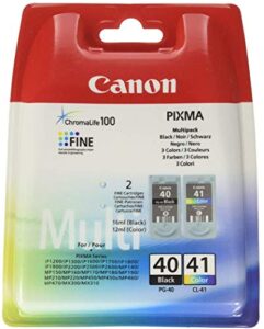 canon pg-40 and cl-41 ink cartridge set new