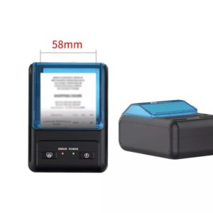 SLNFXC Mini Thermal Printing Wireless USB Receipt Ticket Printer Compatible with Paper Android Label Printing.