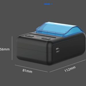 SLNFXC Mini Thermal Printing Wireless USB Receipt Ticket Printer Compatible with Paper Android Label Printing.