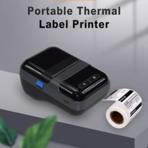 Barcode Thermal Printer Bluetooth 58mm bar Code Label Wireless Portable Handheld Thermal Label Printer 2 inch Free APP iOS Android PC