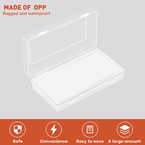 151 Pieces Currency Sleeves Bill Holder with Storage Case Plastic Paper Money Holders for Collectors Money Sleeves Protector