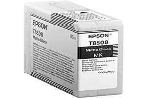 epson t850800 t850 ultrachrome hd matte black -ink