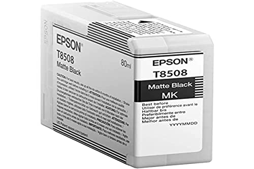 Epson T850800 T850 UltraChrome HD Matte Black -Ink