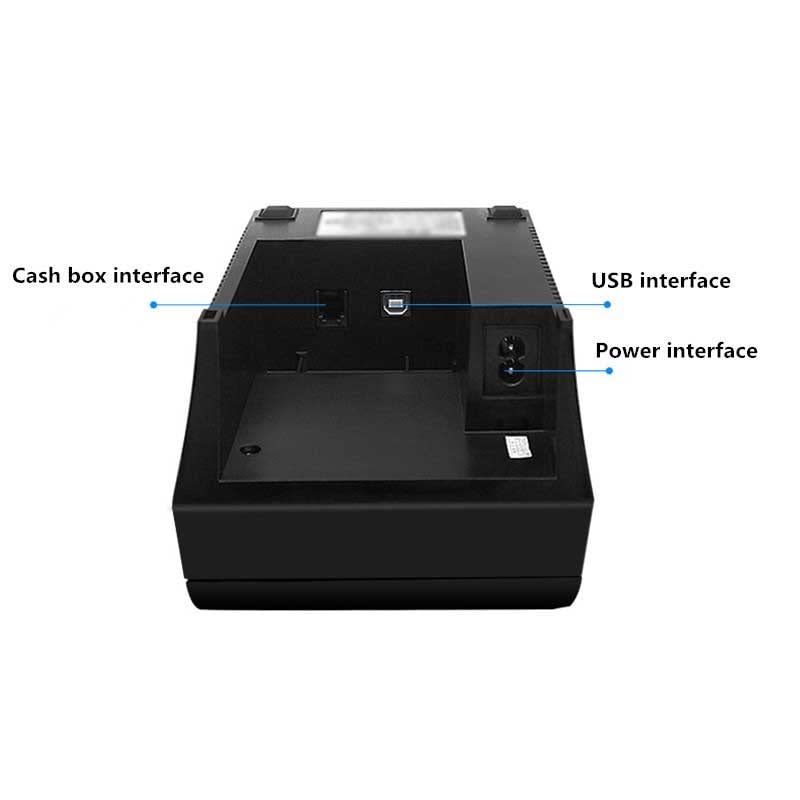 SLNFXC 58mm Payment Bill Cash Drawer Mobile APP POS System Wireless Bluetooth Thermal Receipt Printer for Windows Android iOS