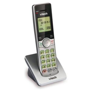 VTech CS6949 DECT 6.0 Standard Phone - Black, Silver 4.4" x 7.8" x 7.8"