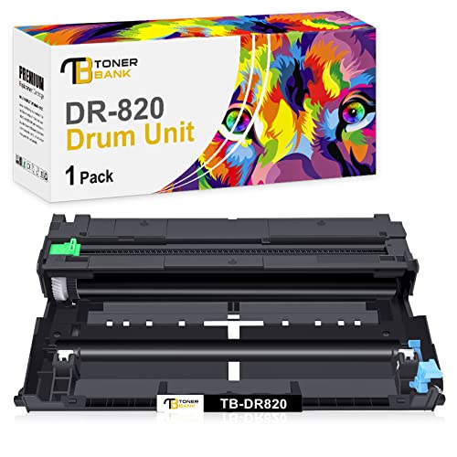 Toner Bank Compatible DR820 Drum Unit Replacement for Brother DR820 DR-820 DR 820 Work with Brother HL-L6200DW MFC-L5850DW HLL6200DW MFC-L5900DW MFC-L5700DW HL-L5200DW MFC-L6800DW Printer-1 Pack