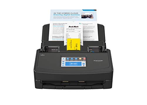 Fujitsu ScanSnap iX1500 Color Duplex Document Scanner with Touch Screen for Mac and PC (Black Model)