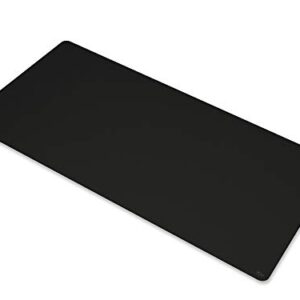 Glorious XXL Extended Gaming Mouse Mat/Pad - Stealth Edition - Large, Wide (XXL Extended) Black Cloth Mousepad, Stitched Edges | 18"x36" (G-XXL-Stealth)