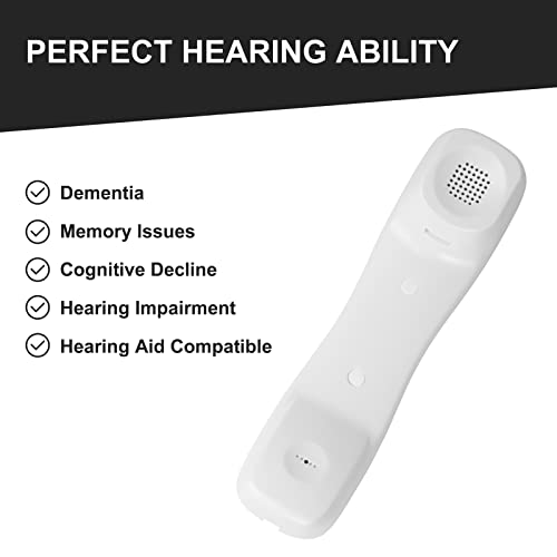 It can Edit 9 one Touch Memory Speed Dialing and Images, Elderly Image Phone, Phone for Patients with Alzheimer's Disease and Enlarged Phone for Patients with Hearing Impairment