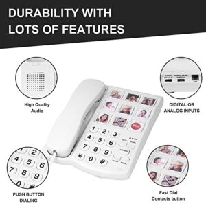 It can Edit 9 one Touch Memory Speed Dialing and Images, Elderly Image Phone, Phone for Patients with Alzheimer's Disease and Enlarged Phone for Patients with Hearing Impairment