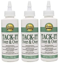 roll over image to zoom in aleene’s tack-it over & over liquid glue 4oz (thrее Рack)