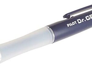 PILOT Dr. Grip Refillable & Retractable Ballpoint Pen, Medium Point, Navy Barrel, Blue Ink, Single Pen (36101)