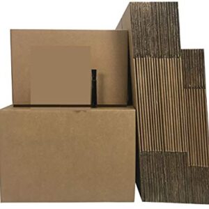 UBOXES Moving Boxes - Value Economy Kit #2 Qty: 30 Boxes & Moving Supplies, Corrugated, Model:Moving Boxes Kit