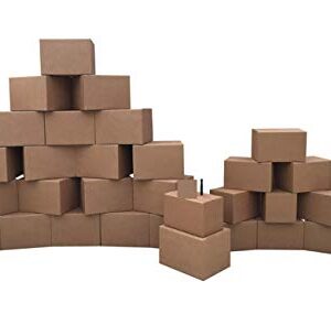 UBOXES Moving Boxes - Value Economy Kit #2 Qty: 30 Boxes & Moving Supplies, Corrugated, Model:Moving Boxes Kit