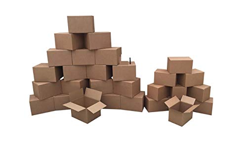 UBOXES Moving Boxes - Value Economy Kit #2 Qty: 30 Boxes & Moving Supplies, Corrugated, Model:Moving Boxes Kit