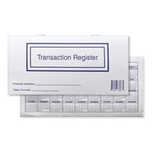checkbook registers for personal checkbook, transactions ledgers, pack of 10, 2022-2023-2024