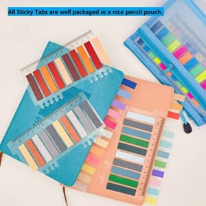 1750 Pcs Sticky Tabs Book Tabs Transparent Sticky Notes Tabs Writable Morandi Sticky Flags Tabs Color Page Markers Post Stick It Tabs Annotation Tabs Page Tabs File Index Tabs for notebooks