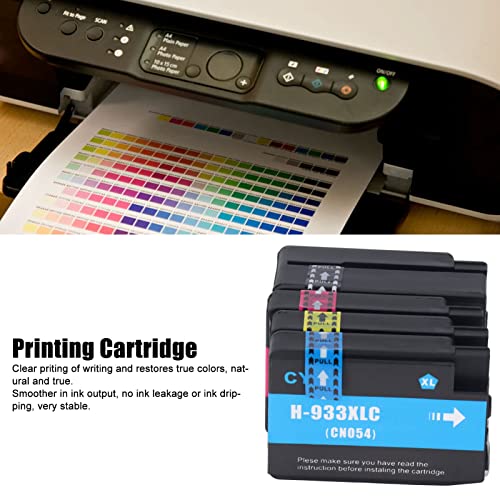 Ink Cartridge BK C M Y 4 Colors Printing Accessory Large Capacity 5% Coverage for 6100 6600 6700 7110 7610 7612 7510 7512