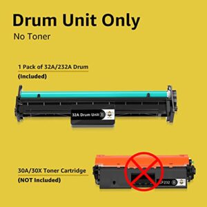 CMYBabee Compatible Drum Unit Replacement for HP 32A CF232A Drum for HP Pro M203dw M148dw M227fdw M118dw M148fdw M227fdn Printer (Black, 1 Pack)