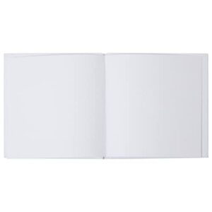 6 Pack Blank Books for Kids to Write Stories, Hardcover Sketchbooks for Students, 36 Pages (White, 5x5 In)