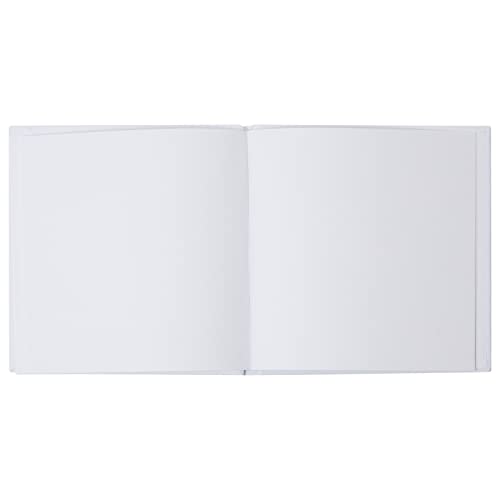 6 Pack Blank Books for Kids to Write Stories, Hardcover Sketchbooks for Students, 36 Pages (White, 5x5 In)