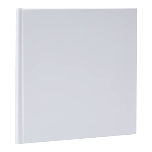 6 Pack Blank Books for Kids to Write Stories, Hardcover Sketchbooks for Students, 36 Pages (White, 5x5 In)