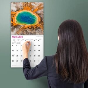 MICASA National Parks 2023 Hangable Monthly Wall Calendar | 12" x 24" Open | Thick & Sturdy Paper | Giftable | Explore Our Protected Lands