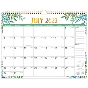 wall calendar 2023-2024 – wall calendar from march 2023 to june 2024, 11.5″x 15″, monthly calendar 2023-2024 with julian dates, twin-wire binding, thick paper perfect for office & home