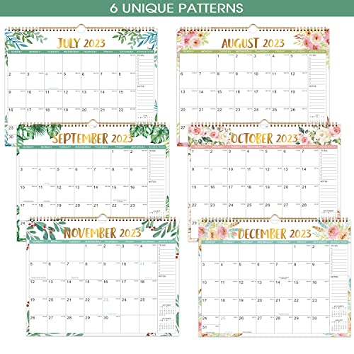 Wall Calendar 2023-2024 - Wall Calendar from March 2023 to June 2024, 11.5"x 15", Monthly Calendar 2023-2024 with Julian Dates, Twin-Wire Binding, Thick Paper Perfect for Office & Home