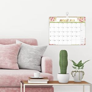 Wall Calendar 2023-2024 - Wall Calendar from March 2023 to June 2024, 11.5"x 15", Monthly Calendar 2023-2024 with Julian Dates, Twin-Wire Binding, Thick Paper Perfect for Office & Home