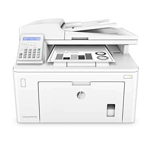 HP Laserjet Pro M227fdn All-in-One Monochrome Laser Printer with Auto Two-Sided Printing, Mobile Printing, Fax & Built-in Ethernet, Amazon Dash Replenishment Ready (G3Q79A) (Renewed)