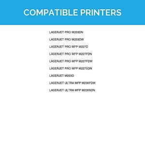 LD Products Compatible Replacement for HP 30X 30A CF230X CF230A Toner Cartridge High Yield (Black) for use in HP Laserjet Pro: M203d, M203dn, M203dw, MFP M227d, MFP M227fdn, MFP M227fdw, MFP M227sdn