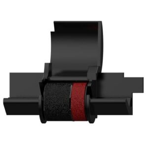 BIGGER Compatible Calculator Ink Ribbon Replacement for IR-40T CP13 MP-12D Used with Casio HR-100TM HR-150TM HR-170RC, Sharp EL-1750V EL-1801V, Individually Sealed, Black/Red, 10 Pack