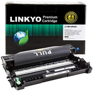 linkyo compatible printer drum unit replacement for brother dr420 dr-420