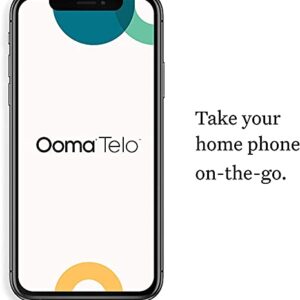 Ooma Telo Air 2 VoIP Free Home Phone Service with Wireless and Bluetooth connectivity. Affordable Internet-Based landline Replacement. Unlimited Nationwide Calling. Low International Rates. (Renewed)