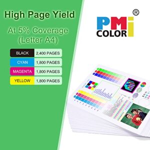 4-Pack Compatible HP 128A Black,Cyan, Magenta, Yellow Toner Cartridges Works with HP Pro Color CP1525n CP1525nw CM1415fnw CM1415fn Printer Ink