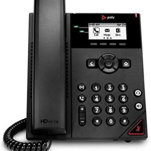 Polycom VVX 150 2-line Business IP Phone with Power Supply (PY-2200-48810-001)