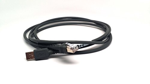 Zebra Symbol DS9208 Series Handsfree Standard Range Scanner Kit with Shielded USB Cable (DS9208-SR4NNU21Z), Black
