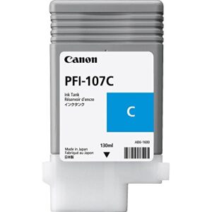 Canon PFI-107 130ml Ink Tank Complete Set for iPF680, 685, 780, 785 Printers