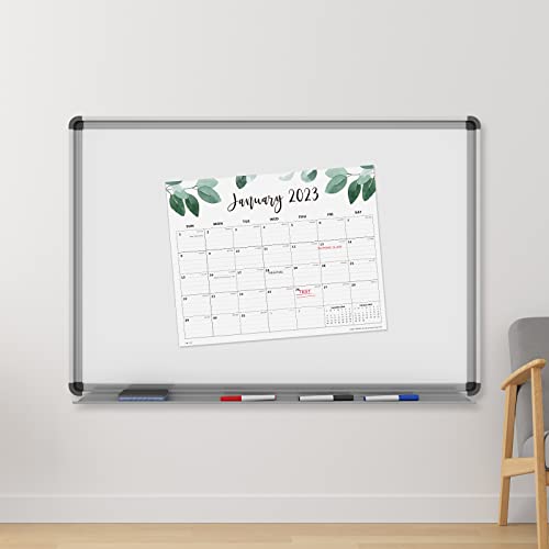 Magnetic Calendar for Fridge, Cabbrix Fridge Calender Runs From Jan 2023 - Jun 2024, Refrigerator Calendar 15 x 12 Inches for Planning and Organizing Your Life