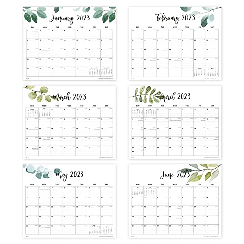 Magnetic Calendar for Fridge, Cabbrix Fridge Calender Runs From Jan 2023 - Jun 2024, Refrigerator Calendar 15 x 12 Inches for Planning and Organizing Your Life