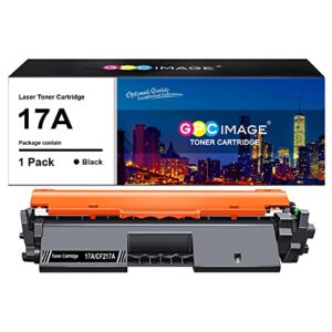 gpc image compatible toner cartridge replacement for hp 17a cf217a toner compatible with laserjet pro m102w m130nw m130fw m130fn m102a m130a laserjet pro mfp m130 m102 series printer tray (1 black)