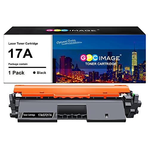 GPC Image Compatible Toner Cartridge Replacement for HP 17A CF217A Toner Compatible with Laserjet Pro M102w M130nw M130fw M130fn M102a M130a Laserjet Pro MFP M130 M102 Series Printer Tray (1 Black)