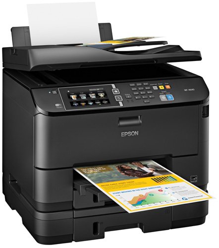 Epson WorkForce Pro WF-4640 Wireless Color All-in-One Inkjet Printer with Scanner and Copier, Amazon Dash Replenishment Ready