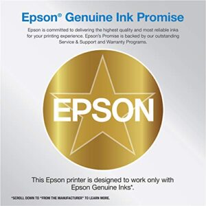 Epson WorkForce Pro WF-4640 Wireless Color All-in-One Inkjet Printer with Scanner and Copier, Amazon Dash Replenishment Ready