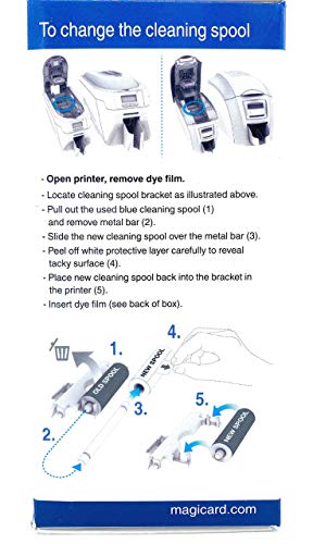 Magicard MA300YMCKO Color Ribbon Kit (YMCKO, 300 Prints) for Enduro, Rio Pro, and Pronto Series Card Printers Straight from Manufacturer