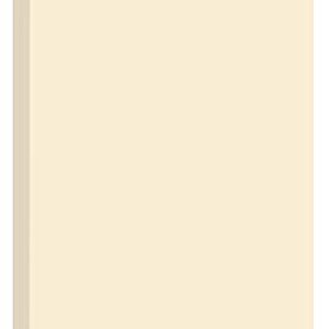 Cream Pastel Color Card Stock Paper, 67lb Cover Medium Weight Cardstock, for Arts & Crafts, Coloring, Announcements, Stationary Printing at School, Office, Home | 8.5 x 11 | 50 Sheets Per Pack