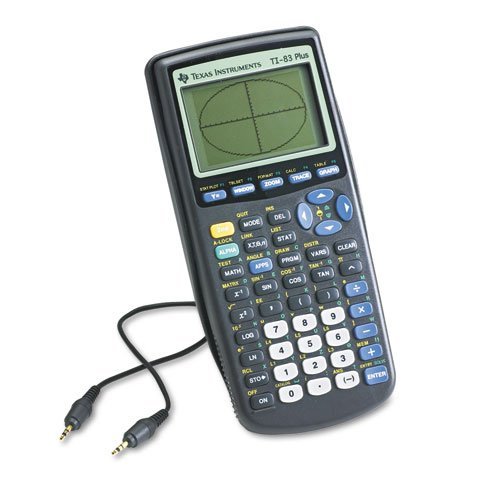 Texas Instruments TI-83 Plus Programmable Graphing Calculator (Packaging and Colors May Vary)