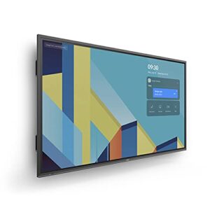 Vibe 75'' 4K UHD Smart Digital Whiteboard Pro, Interactive Chromium OS Touch Screen Computer for Classrooms and Business, Open App Ecosystem for Collaboration (Includes Wall Mount + Remote Control)
