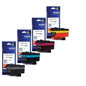 brother genuine lc3035bk, lc3035c, lc3035m, lc3035y ultra high yield black/cyan/magenta/yellow ink cartridge set, lc3035